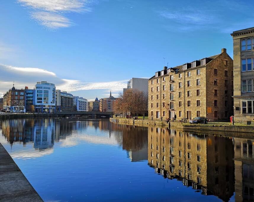 Vibrant Apartment At The Shore In Leith Edimburgo Exterior foto